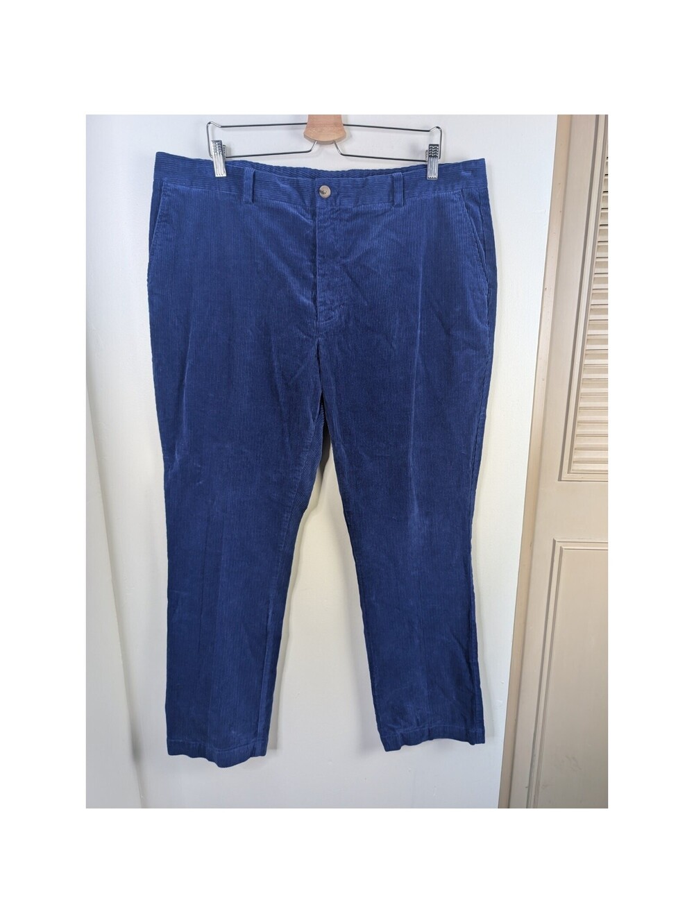 Vineyard Vines 40x30 Men's Blue Corduroy Pants Straight Leg Relaxed Casual
